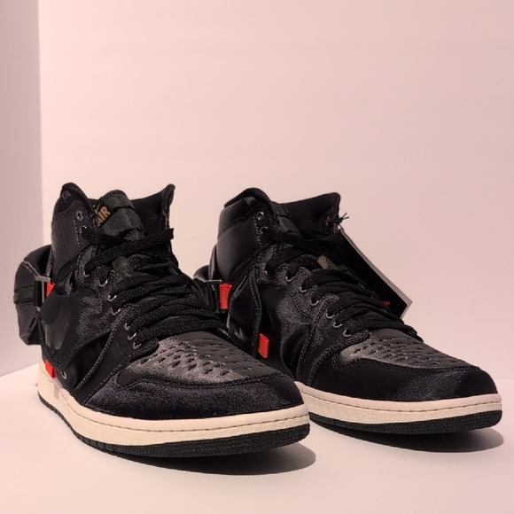 Air Jordan 1 Utility High Stash Black On Black - Picture 7 of 16